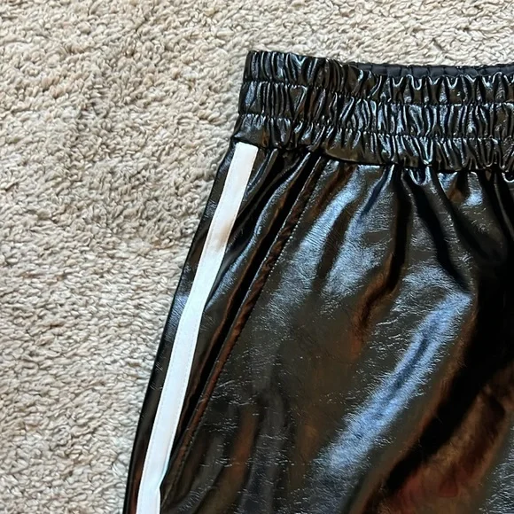 NWT Anthropologie Faux Leather Pants - Medium Petite - Picture 6 of 9